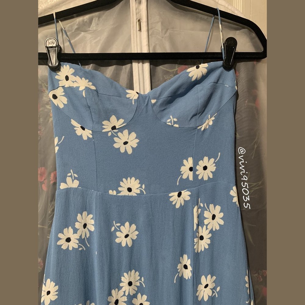 Reformation Juliette Dress in Chelsea Girl Size 6 (small) - Picture 4 of 5